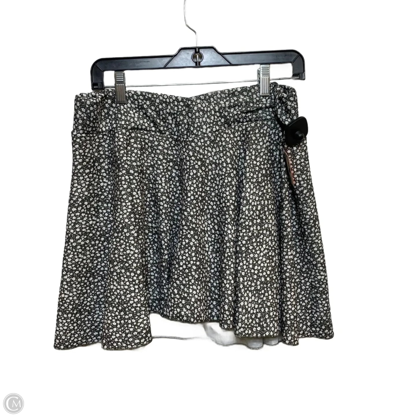 Skort By Shein In Green & White, Size: 2x