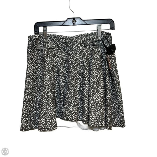 Skort By Shein In Green & White, Size: 2x