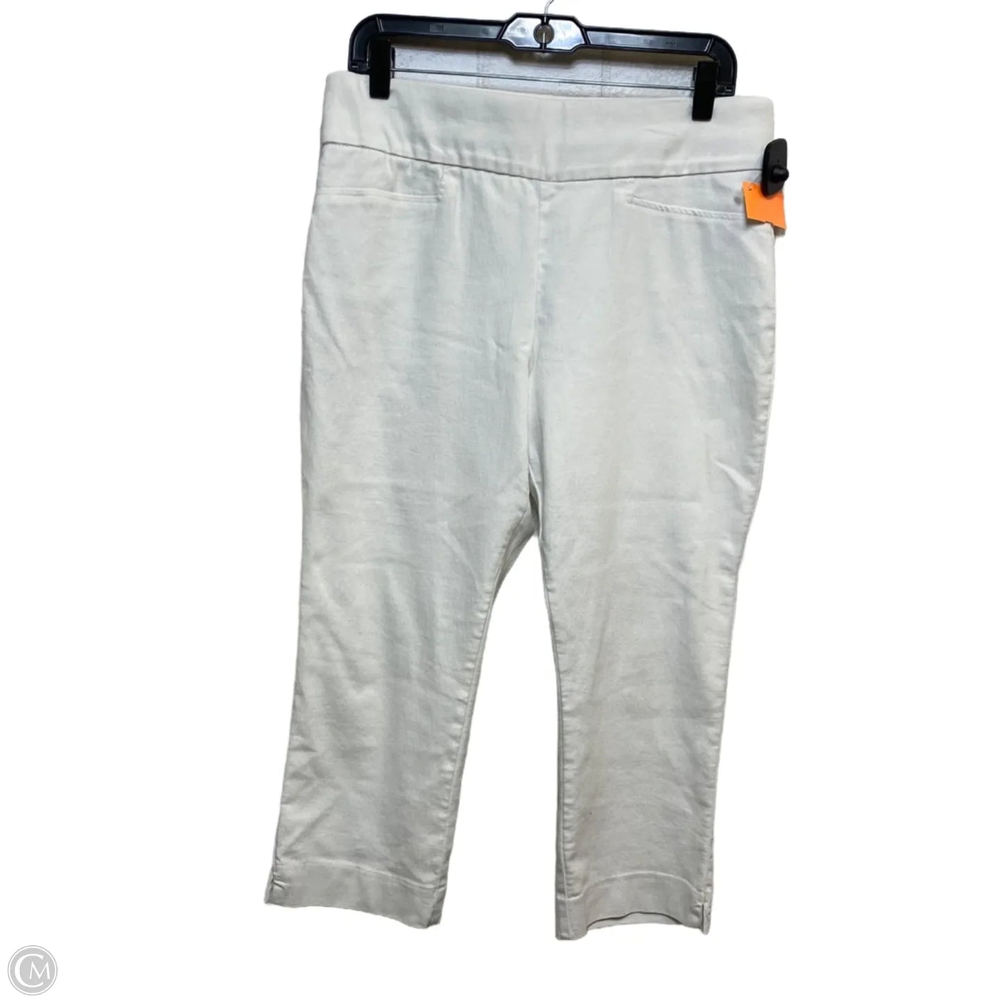 Capris By St Johns Bay In White, Size: 10