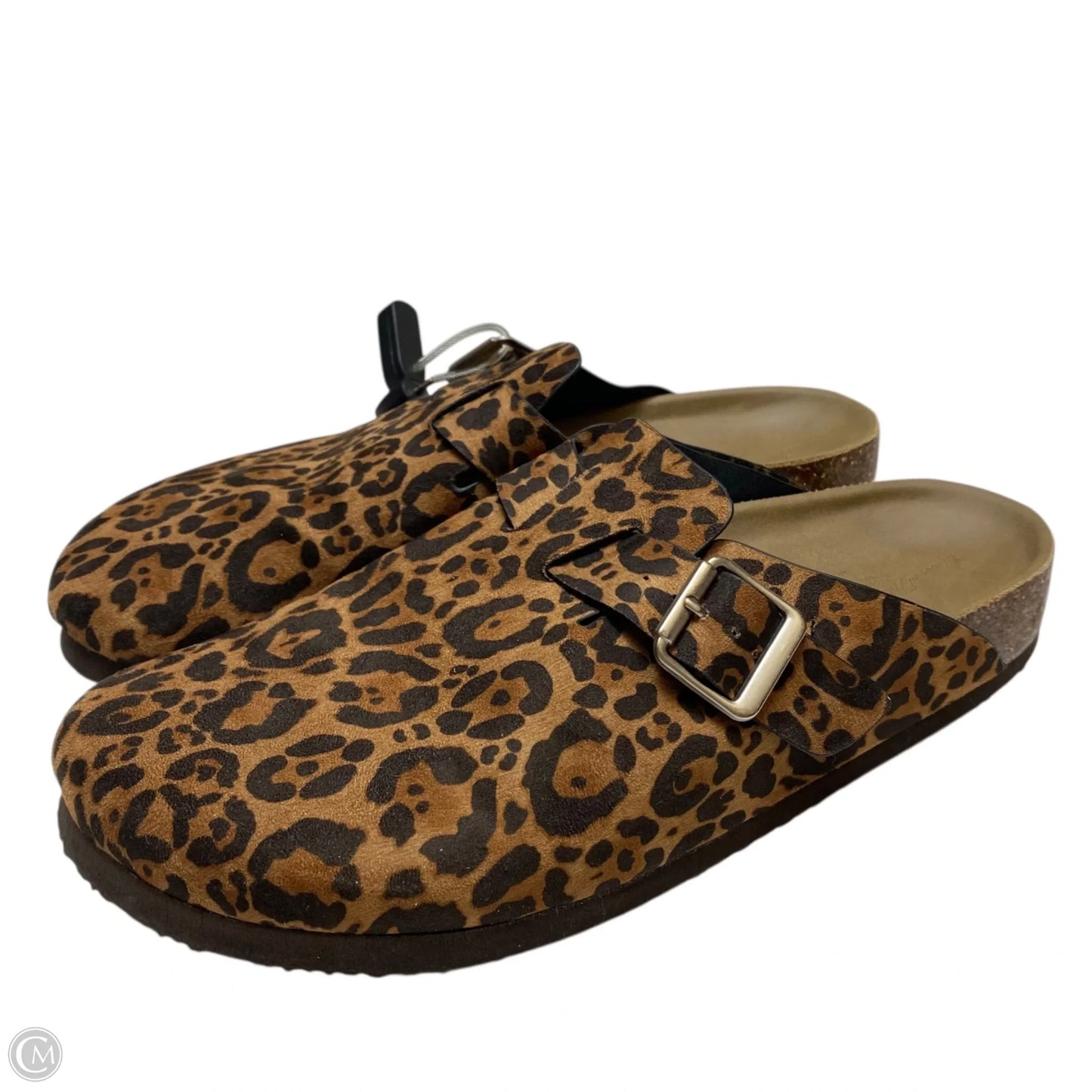 Shoes Flats By Universal Thread In Animal Print, Size: 10