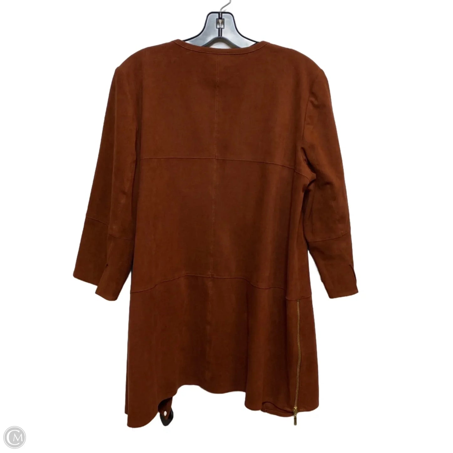 Blazer By Chicos In Brown, Size: M