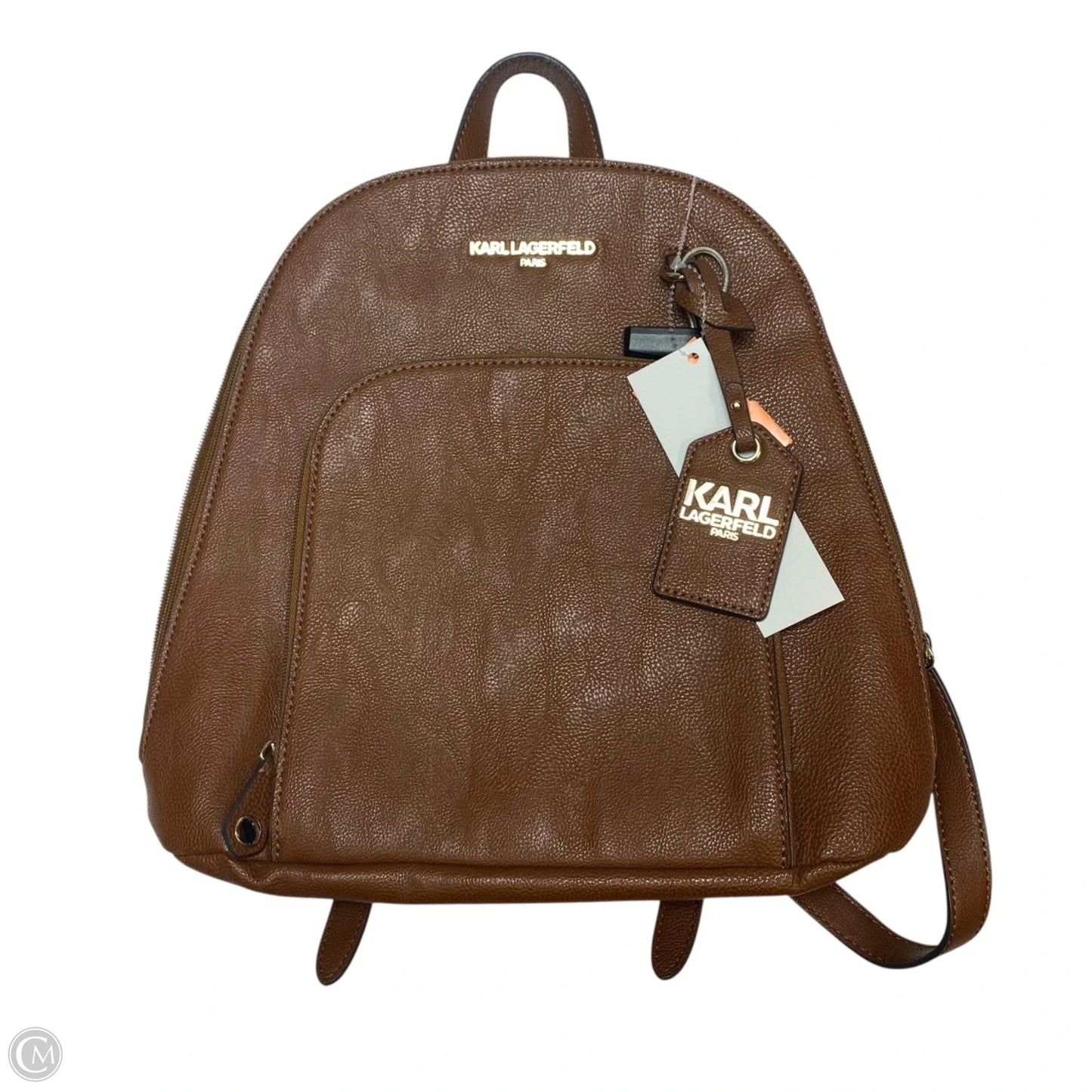 Backpack Designer By Karl Lagerfeld, Size: Medium