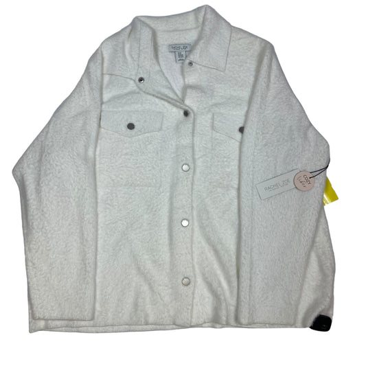 Cream Jacket Shirt Rachel Zoe, Size 3x