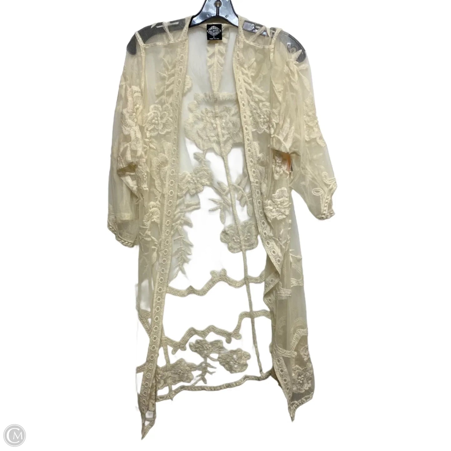 Kimono By Cal Style In Cream, Size: S