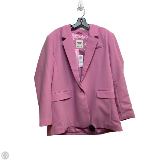 Blazer By Abercrombie And Fitch In Pink, Size: Xl
