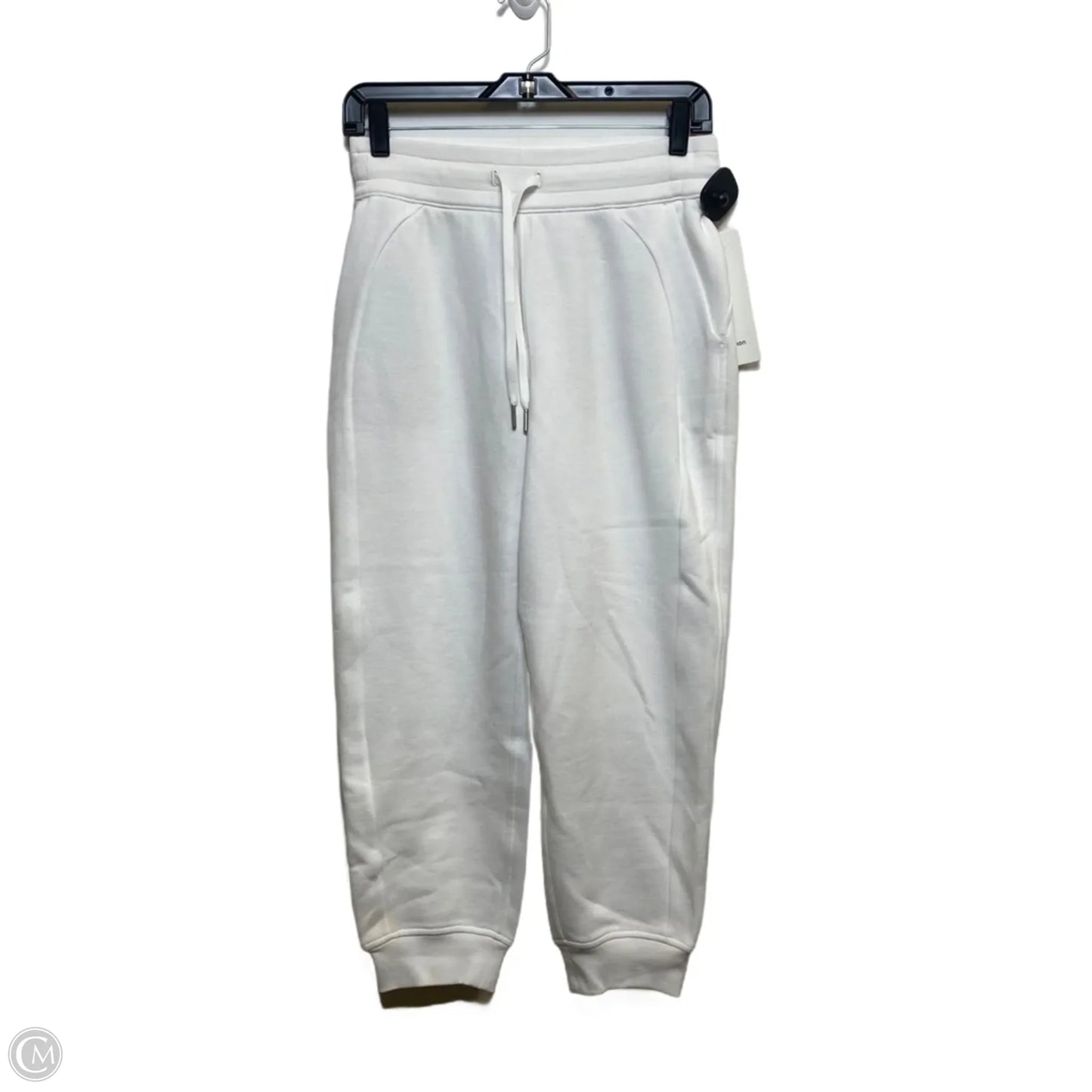 Athletic Pants Designer By Lululemon In White, Size: S