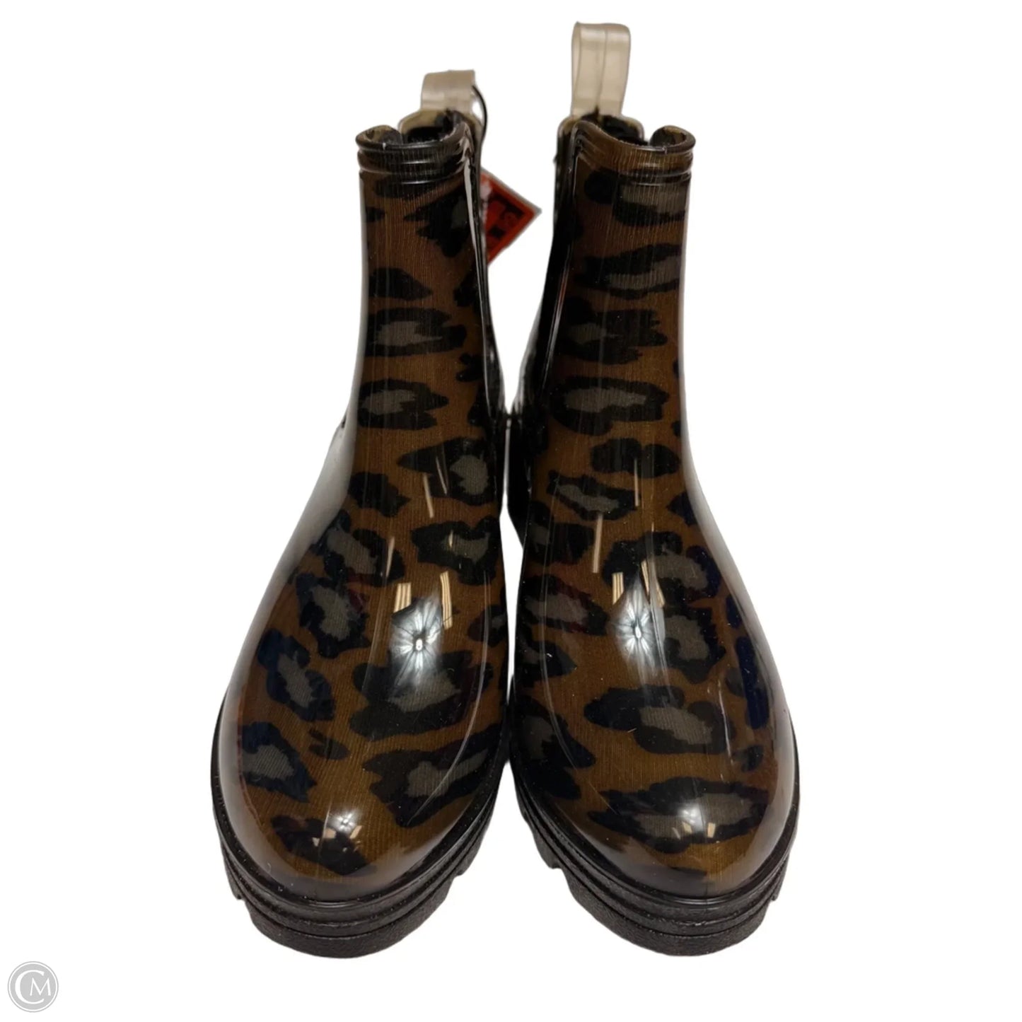 Boots Rain By Ocean + Coast In Animal Print, Size: 6
