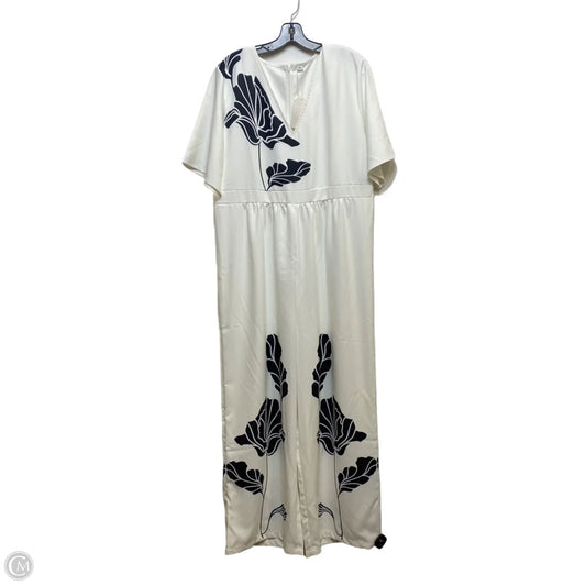 Jumpsuit By Cmf In White, Size: Xxl