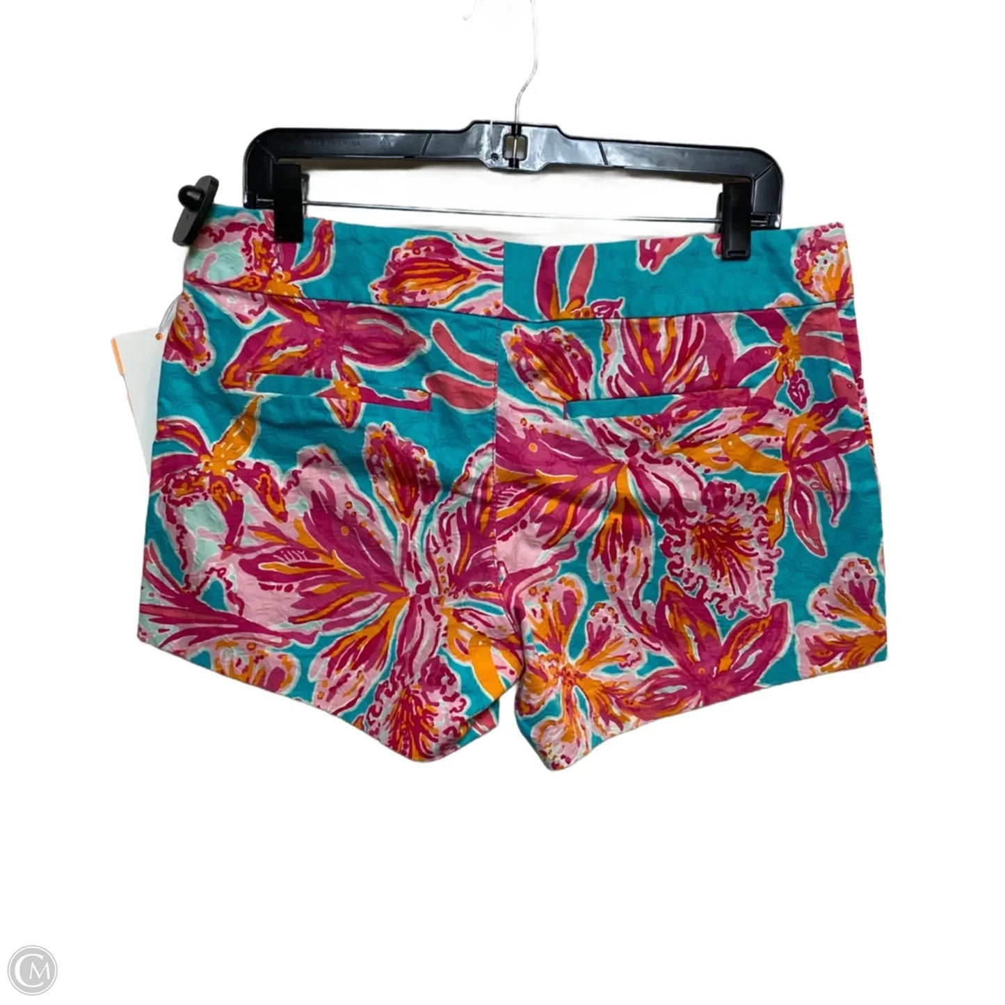 Shorts Designer By Lilly Pulitzer In Blue & Pink, Size: 8