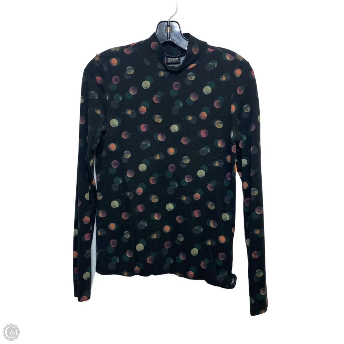 Top Long Sleeve By Scotch & Soda In Black, Size: M