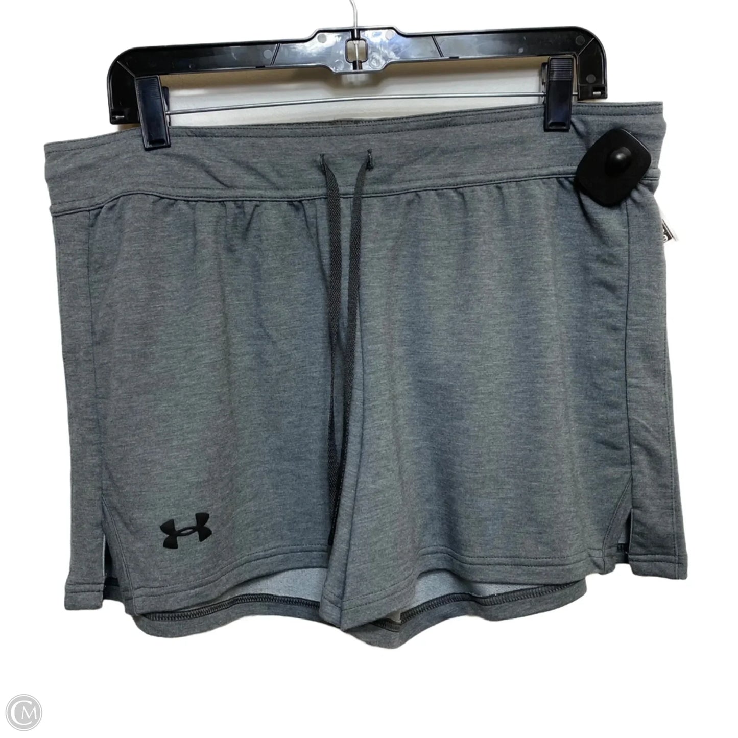 Athletic Shorts By Under Armour In Grey, Size: L