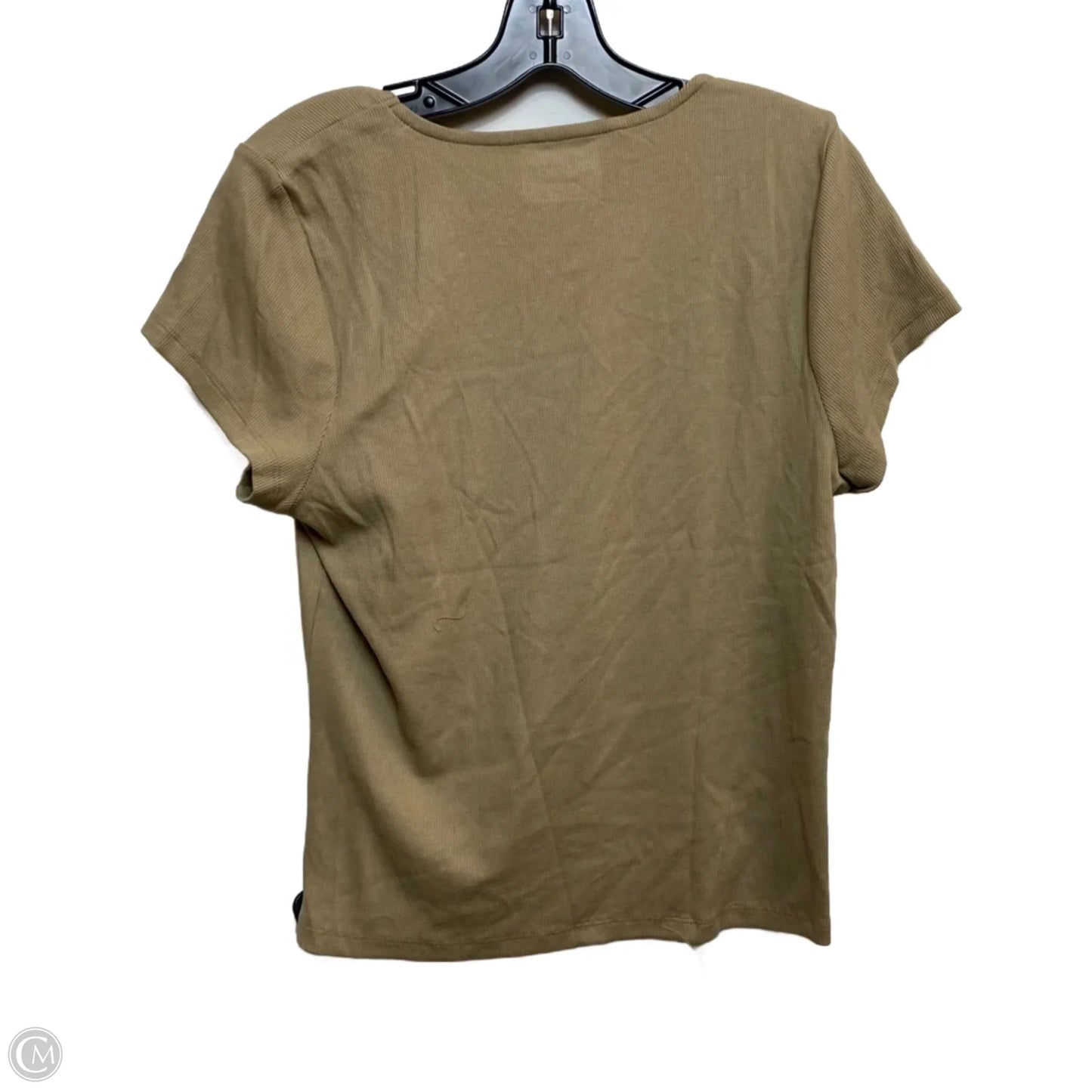 Top Short Sleeve Basic By Old Navy In Brown, Size: Xl