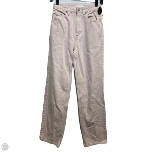 Jeans Wide Leg By Pacsun In Pink Denim, Size: 0