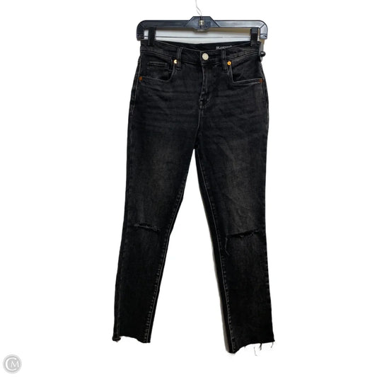 Jeans Cropped By Blanknyc In Black Denim, Size: 0