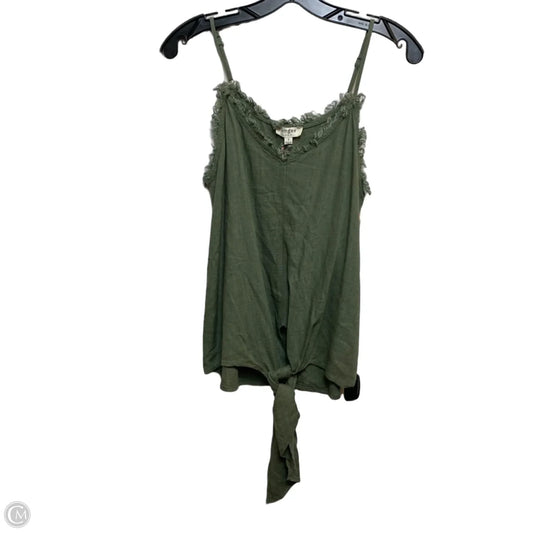 Top Sleeveless By Umgee In Green, Size: S