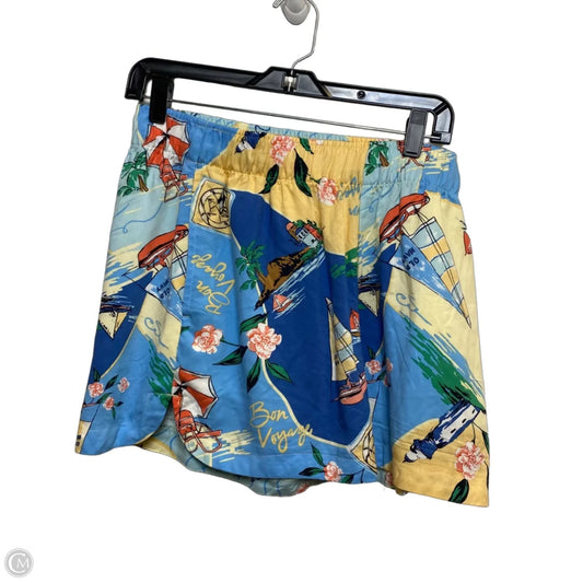 Shorts By Old Navy In Blue & Yellow, Size: M