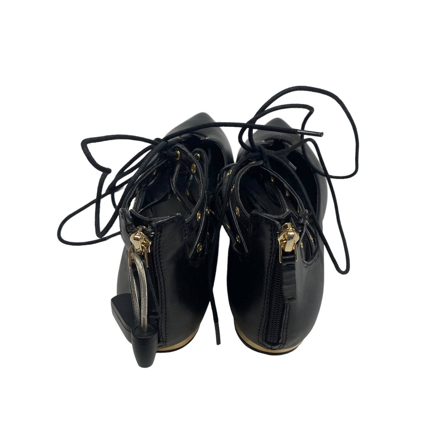Black Shoes Flats White House Black Market, Size 7.5