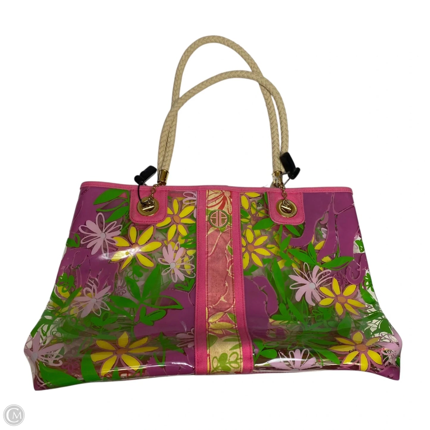 Tote Designer By Lilly Pulitzer, Size: Large