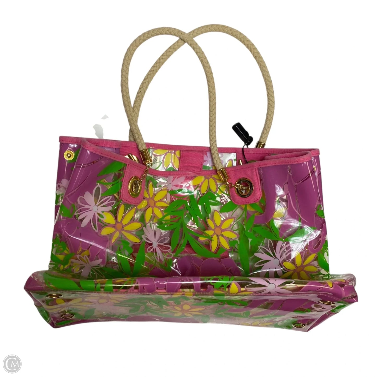 Tote Designer By Lilly Pulitzer, Size: Large