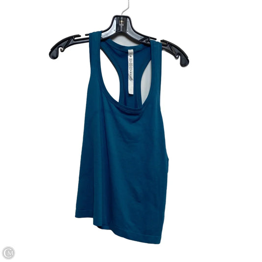 Athletic Tank Top Designer By Lululemon In Teal, Size: L
