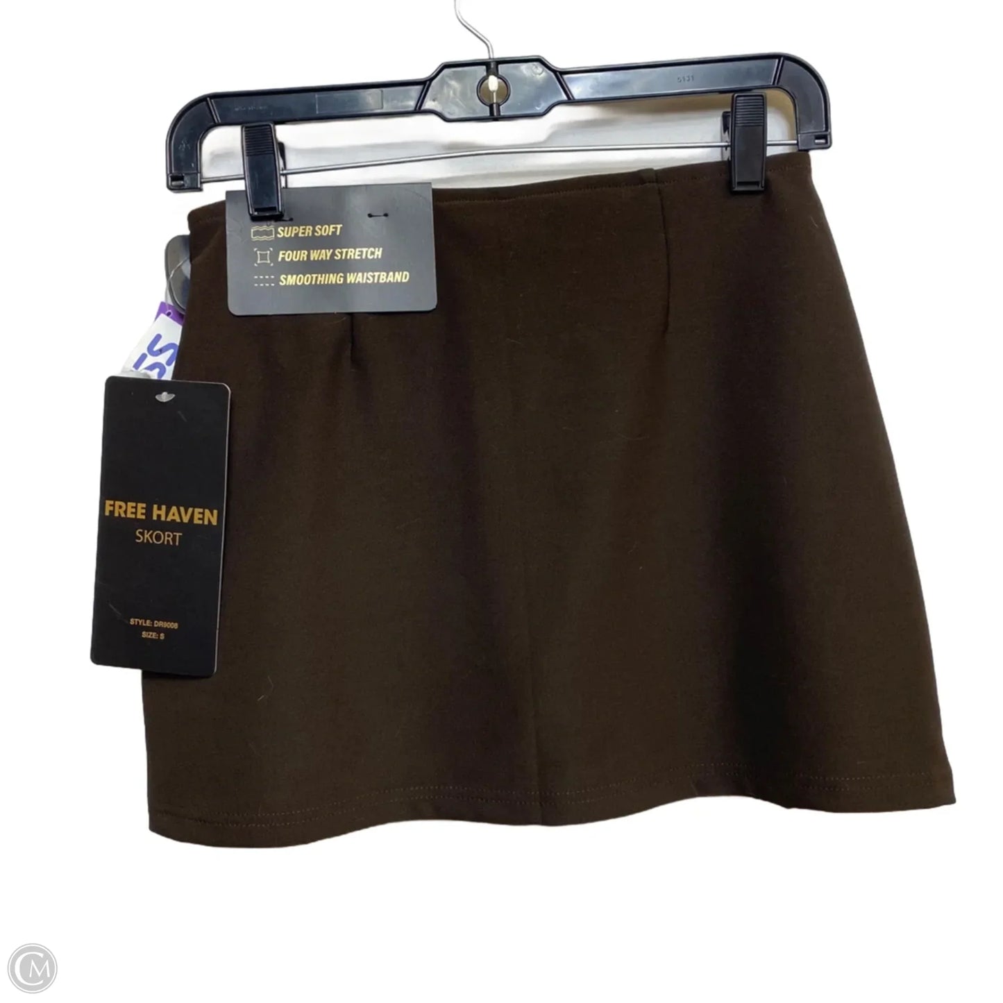 Skort By Free Haven In Brown, Size: S