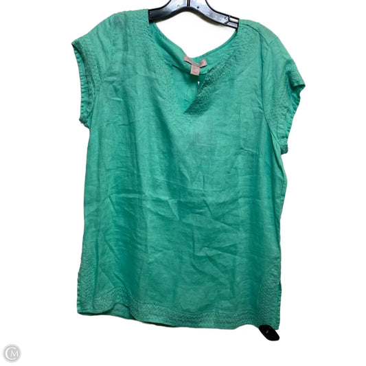 Top Sleeveless By St Tropez In Green, Size: L