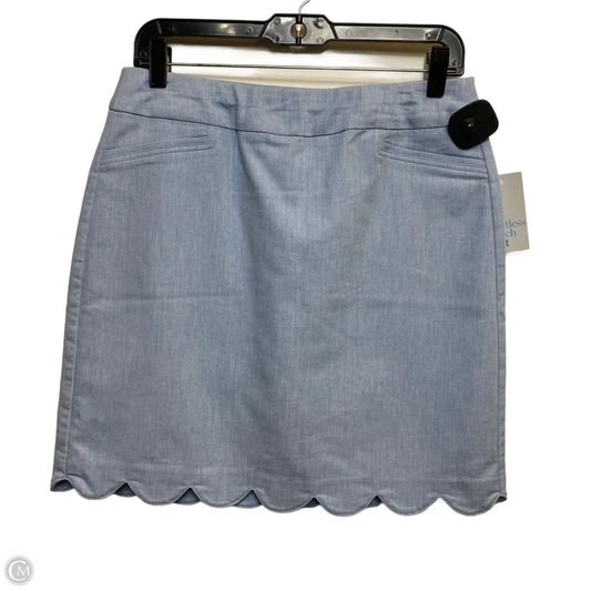 Skort By Croft And Barrow In Blue, Size: S