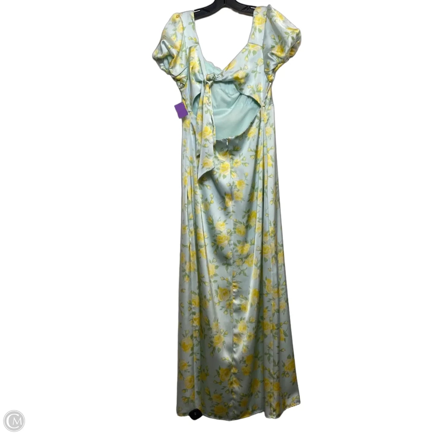Dress Casual Maxi By Altard State In Green & Yellow, Size: Xl