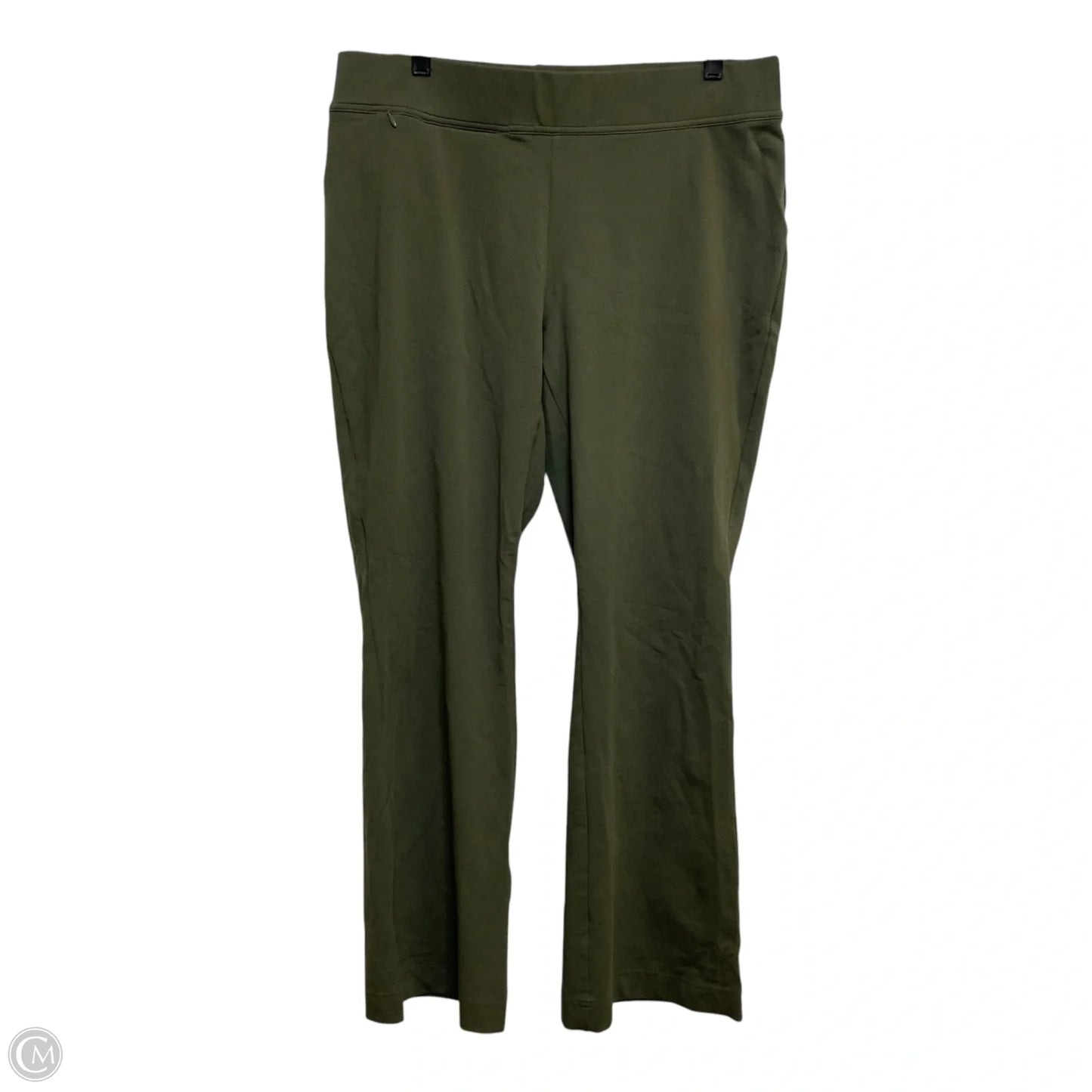 Athletic Pants By Lands End In Green, Size: L