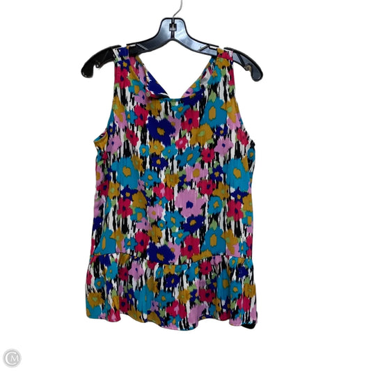 Top Sleeveless By Adyson Parker In Multi-colored, Size: S