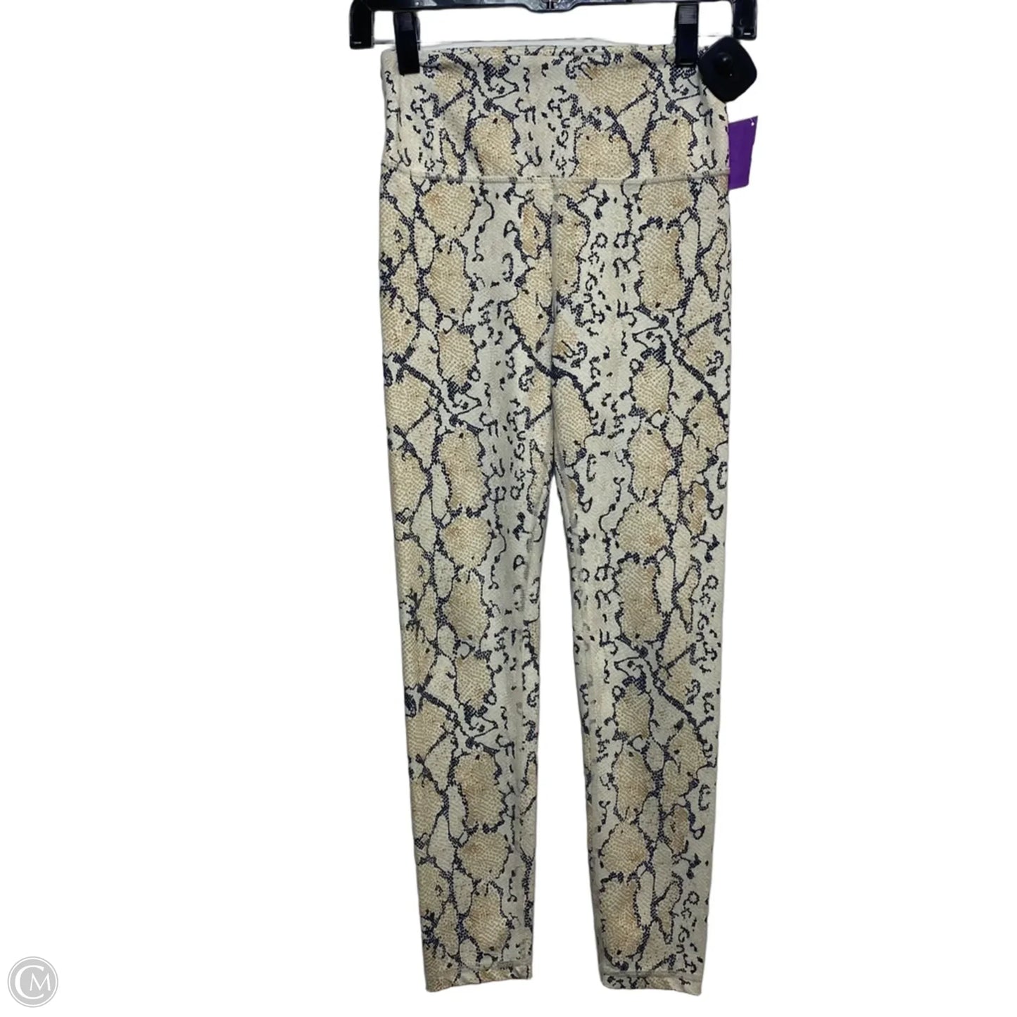 Athletic Leggings By ALLFENIX In Snakeskin Print, Size: S