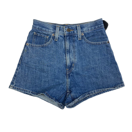 Blue Denim Shorts Levis, Size 0