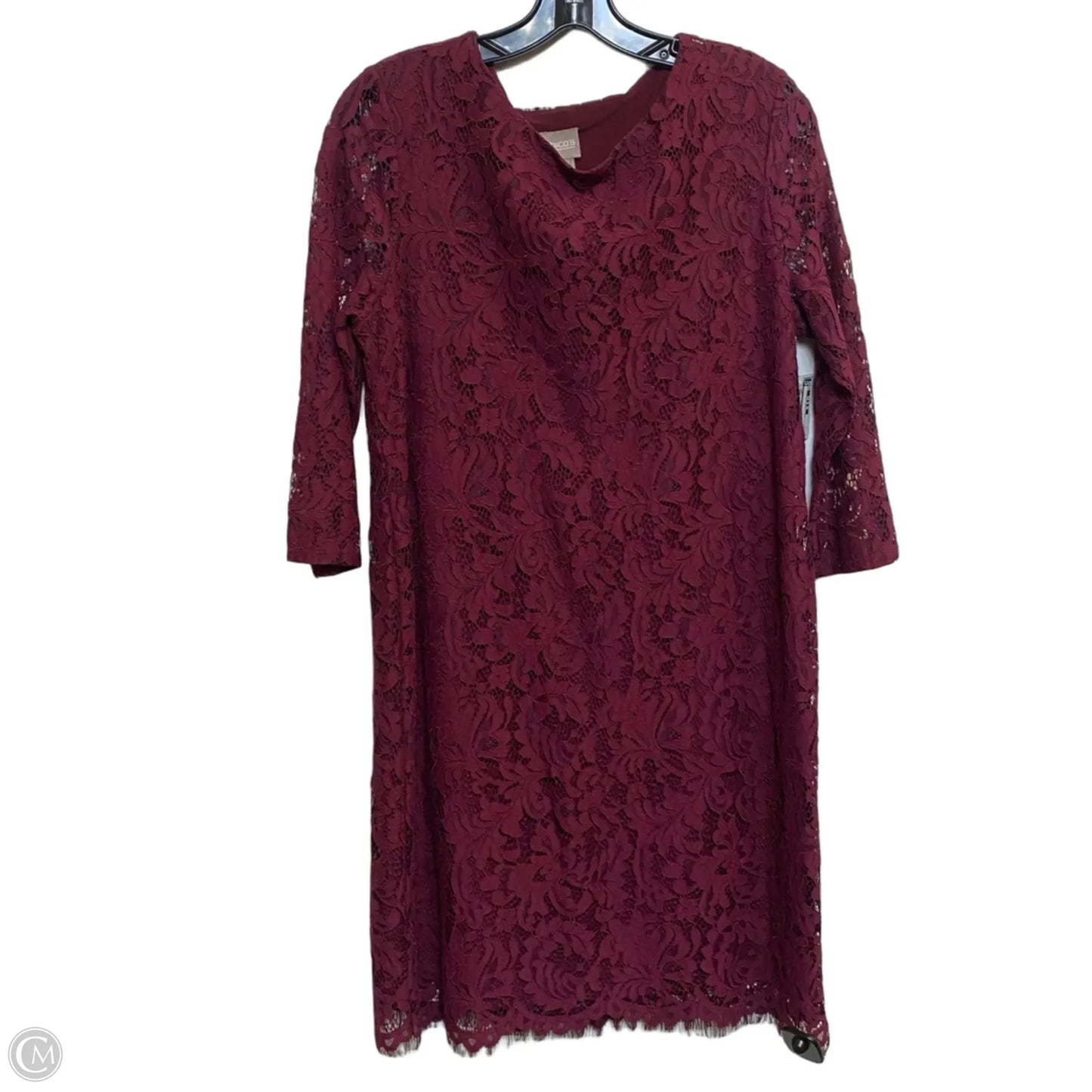 Dress Work By Chicos In Red, Size: M