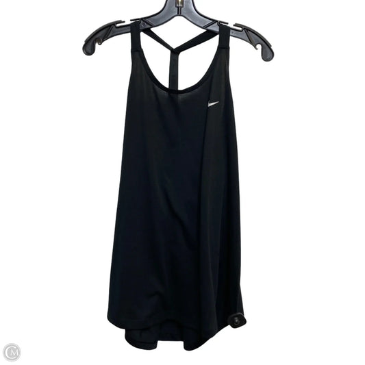 Athletic Tank Top By Nike Apparel In Black, Size: Xl