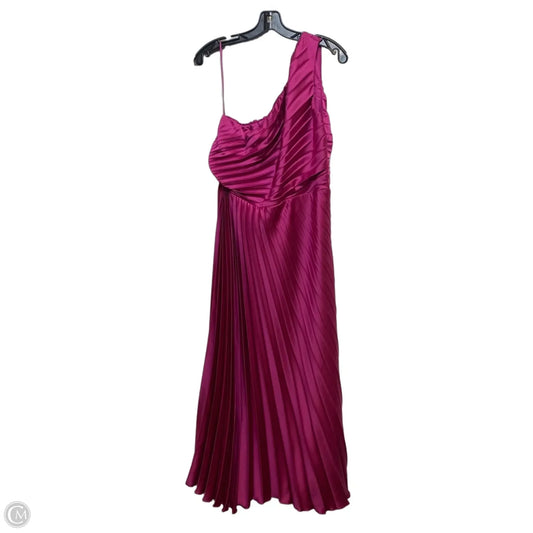 Dress Party Long By Abercrombie And Fitch In Pink, Size: Lp