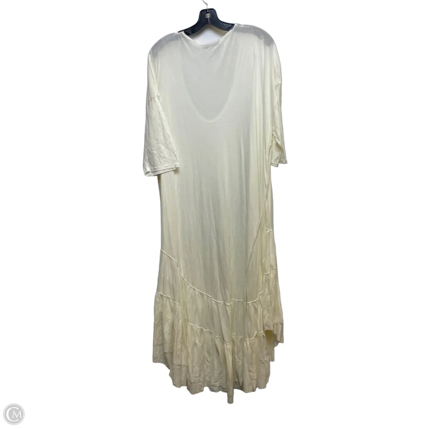 Dress Casual Maxi By Free People In Cream, Size: S