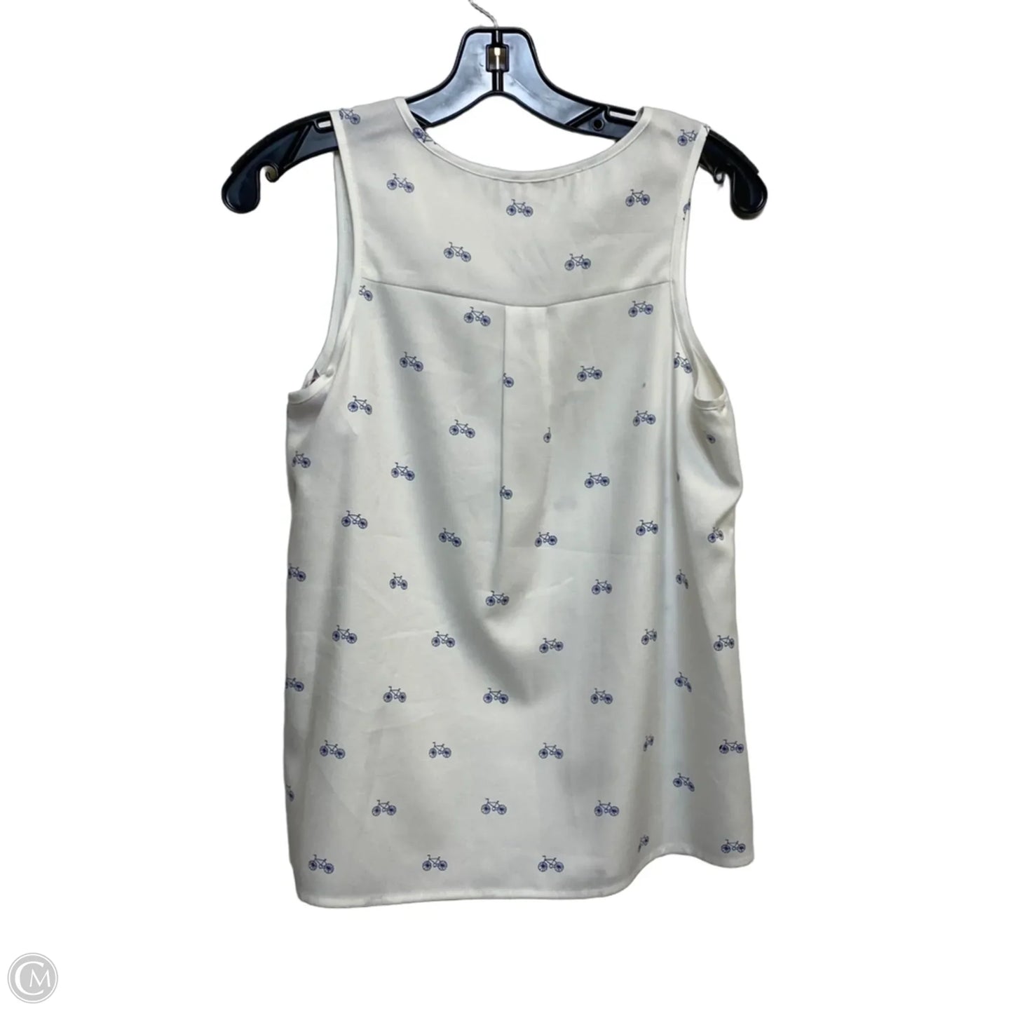 Top Sleeveless By Fun 2 Fun In White, Size: S
