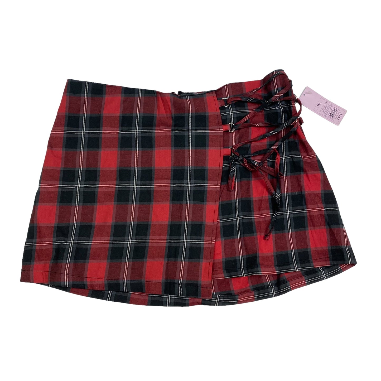 Red Skirt Mini & Short Wild Fable, Size Xxl