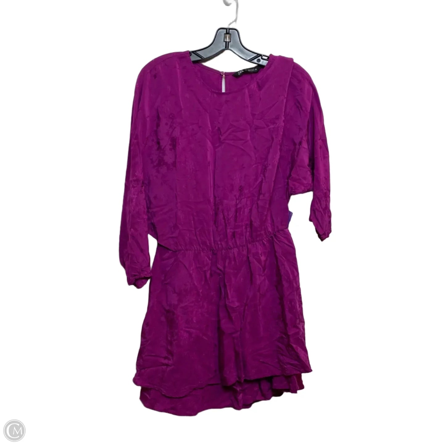 Dress Casual Short By Zara In Purple, Size: Xl