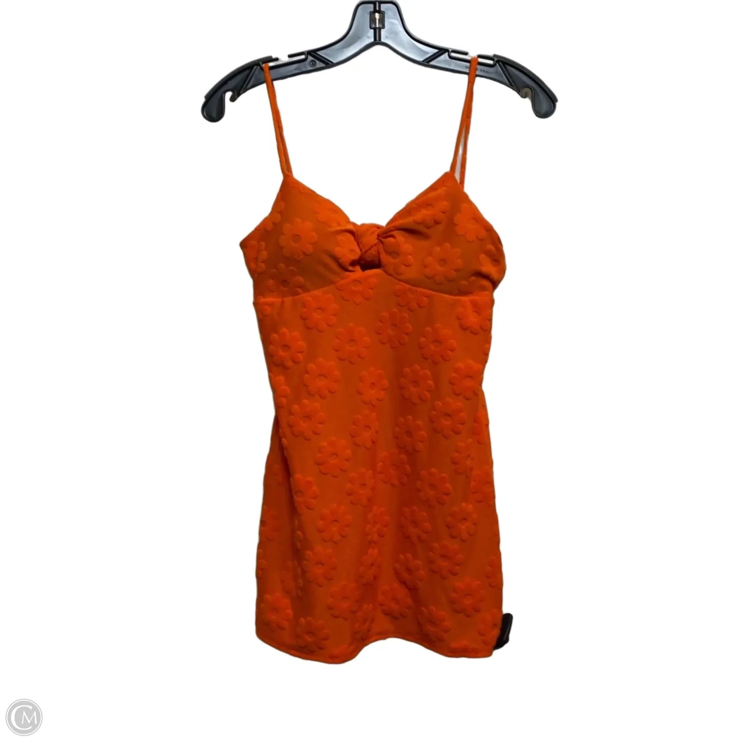 Dress Casual Short By Fashion Nova In Orange, Size: M