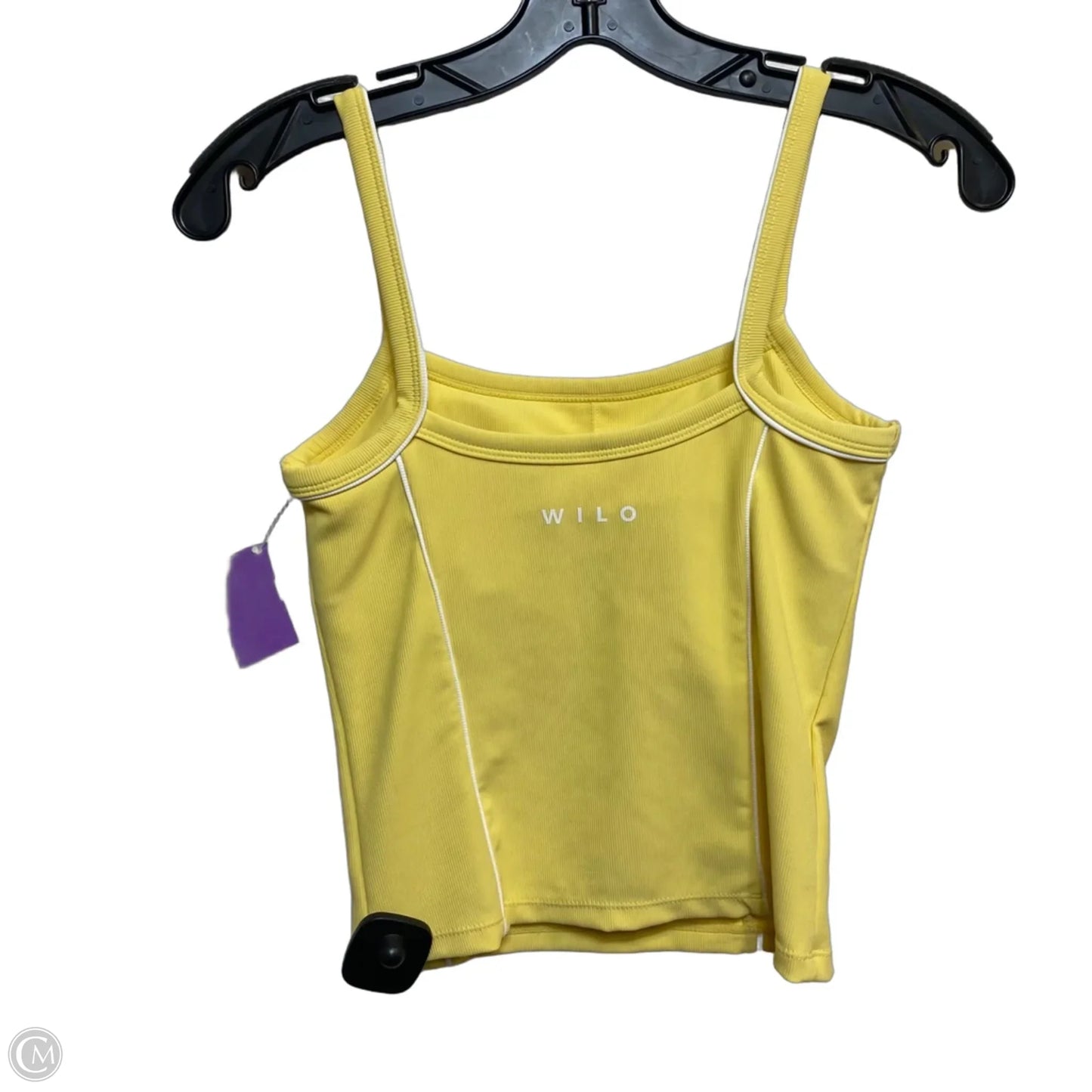 Athletic Pants 2pc By Wilo In Yellow, Size: Xs