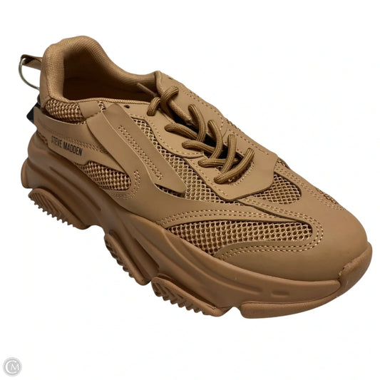 Shoes Sneakers By Steve Madden In Brown, Size: 9.5