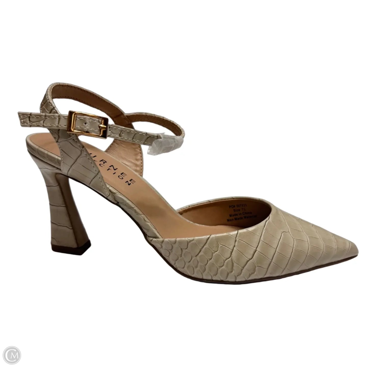 Shoes Heels Kitten By Journee In Cream, Size: 7.5