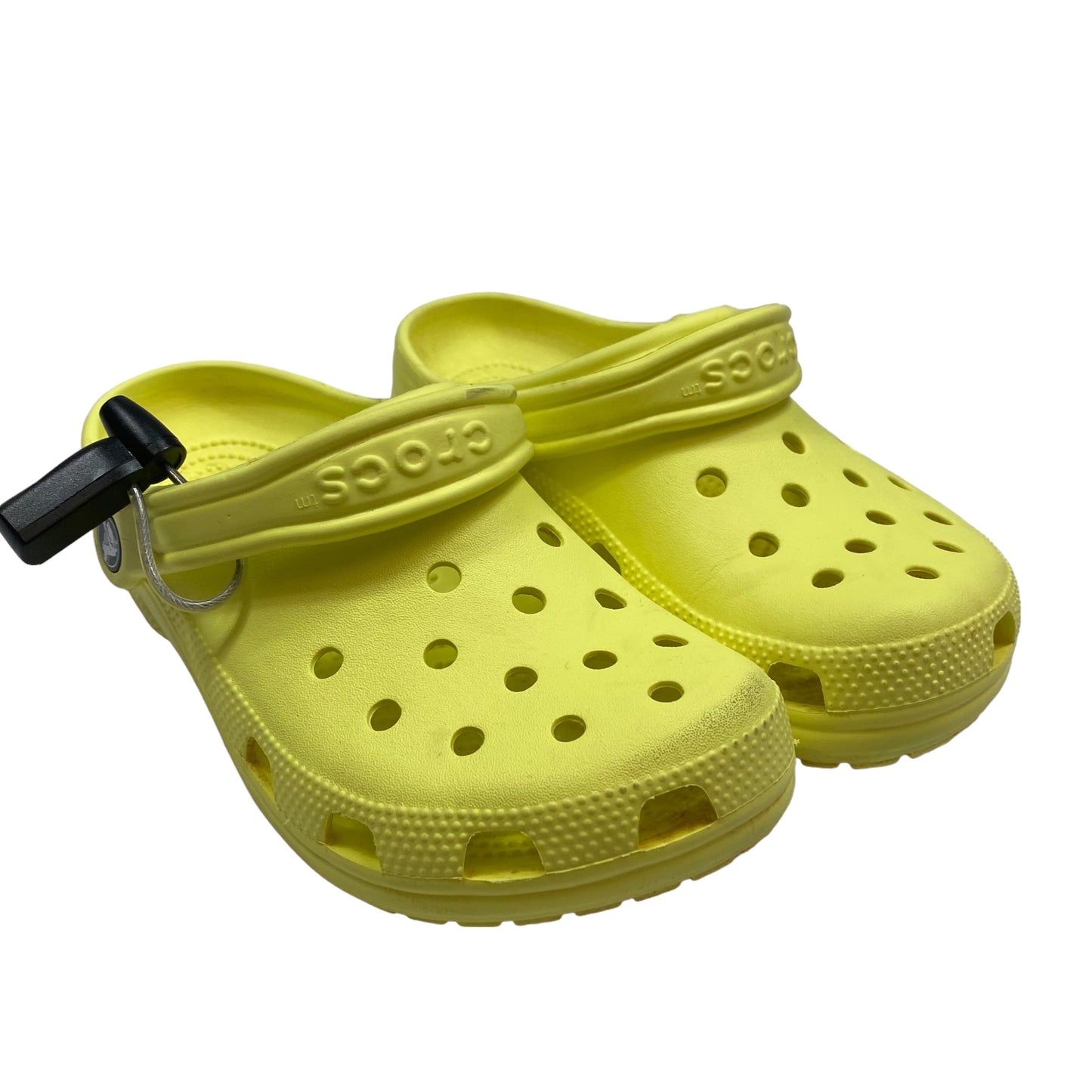Yellow Shoes Flats Crocs, Size 7
