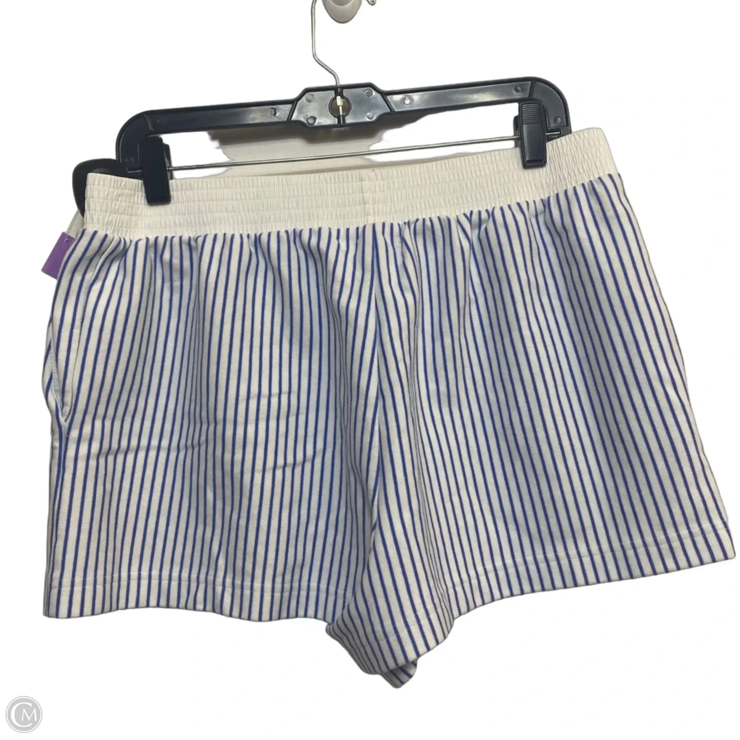 Shorts Set By Free Assembly In Blue & White, Size: L