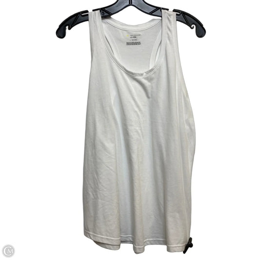Athletic Tank Top By Tek Gear In White, Size: L
