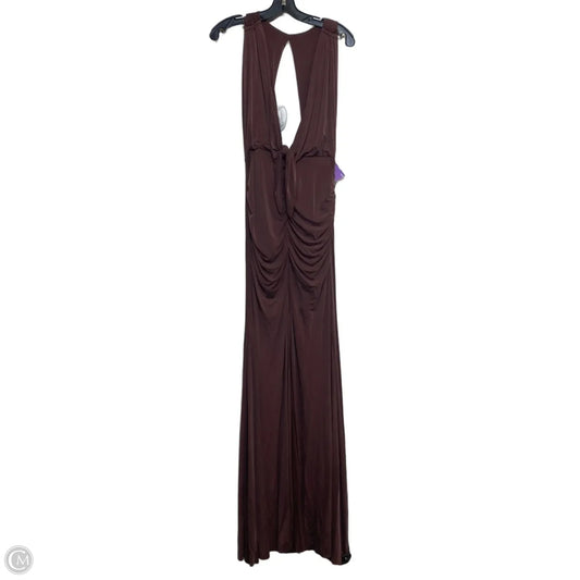 Dress Casual Maxi By Free People In Brown, Size: M