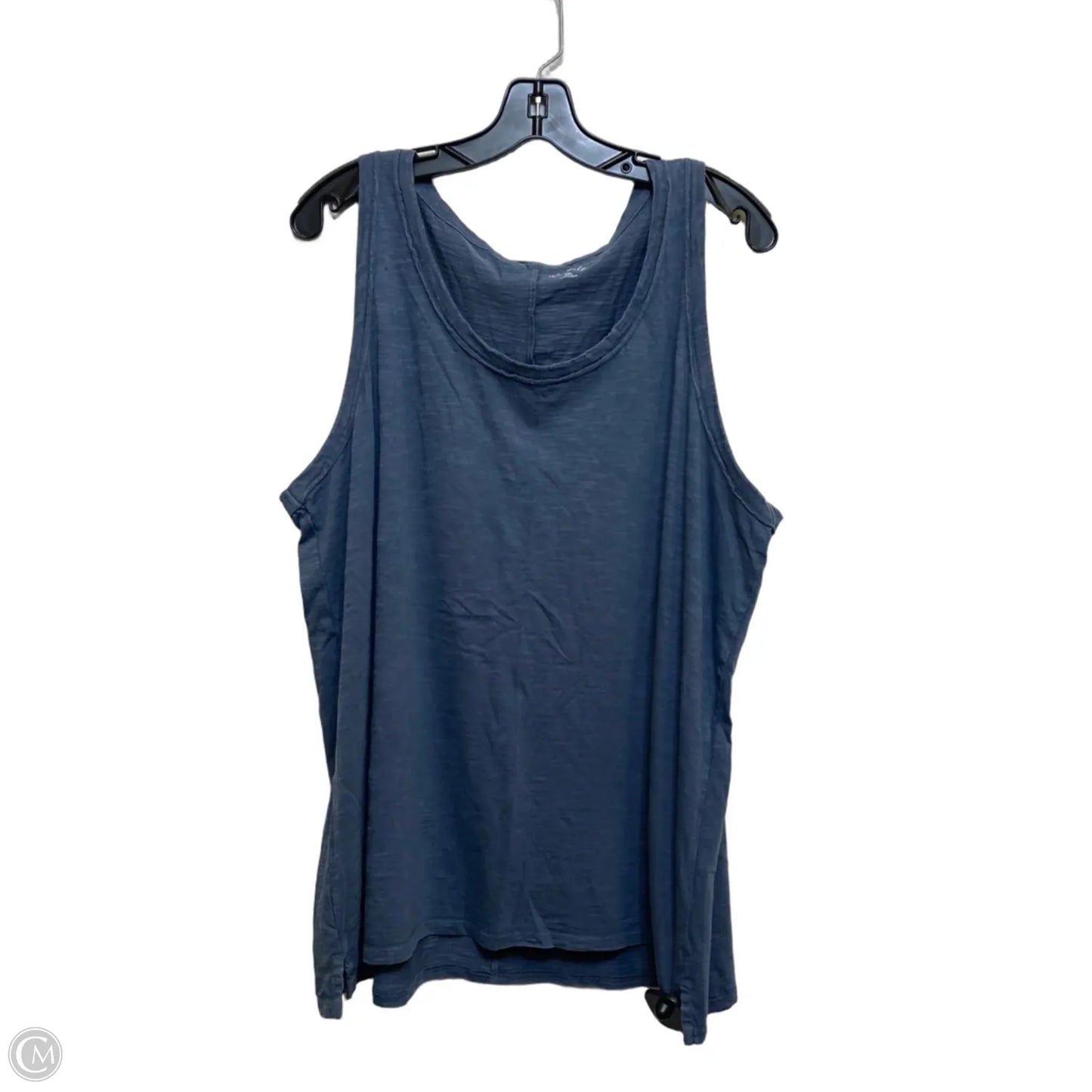 Top Sleeveless By Wonderly In Blue, Size: Xxl