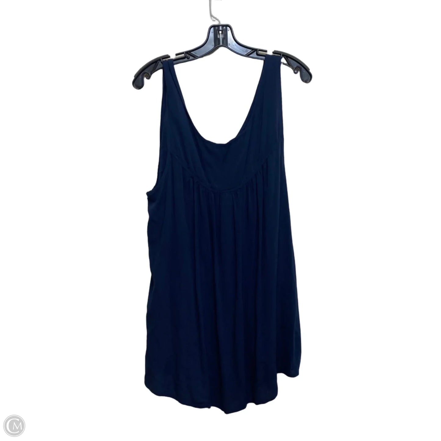 Top Sleeveless By Torrid In Navy, Size: 2x