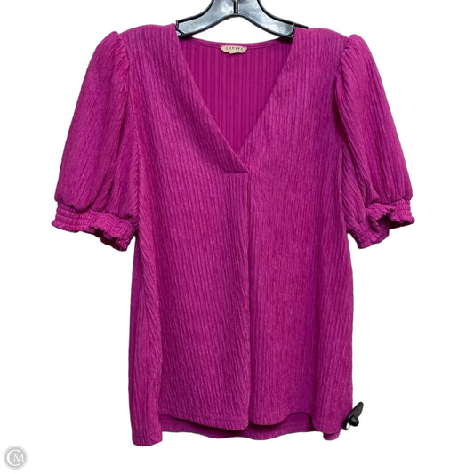 Top Short Sleeve By Jodifl In Pink, Size: S